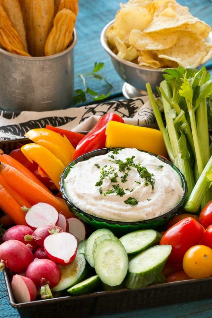 Homemade Ranch Dip Recipe | Homemade Ranch Powder | Homemade Ranch Dressing | Best Ranch Dip #ranch #dip #appetizer #snack #ezlod This homemade ranch dip is a creamy and flavorful mix of all the familiar herbs and spices, but it tastes way better than the store bought version. A quick and easy snack for parties and game day gatherings!