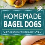 Bagel Dogs Recipe | Hot Dogs #bagel #hotdogs #dinner #lunch #ezlod