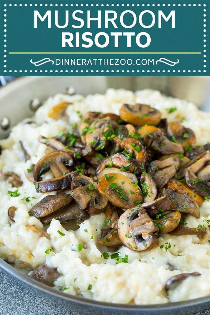 Mushroom Risotto Recipe | Mushroom Rice | Easy Risotto #rice #mushrooms #sidedish #glutenfree #dinner #ezlod