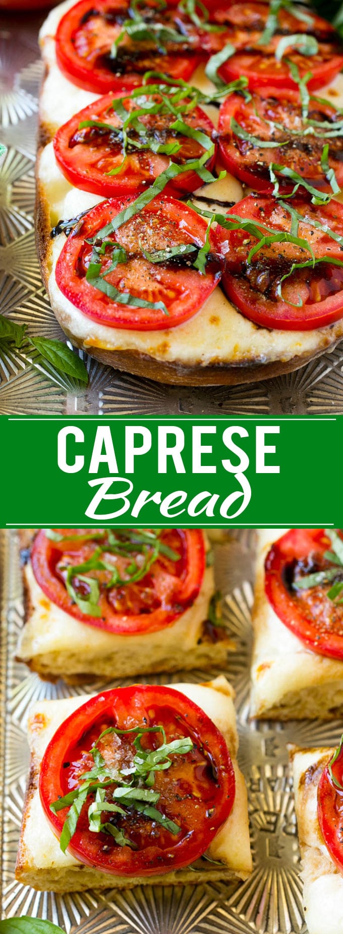 Caprese Bread Recipe | Tomato Bread | Cheese Bread #caprese #capresebread #tomatobread #cheesebread #appetizer #ezlod
