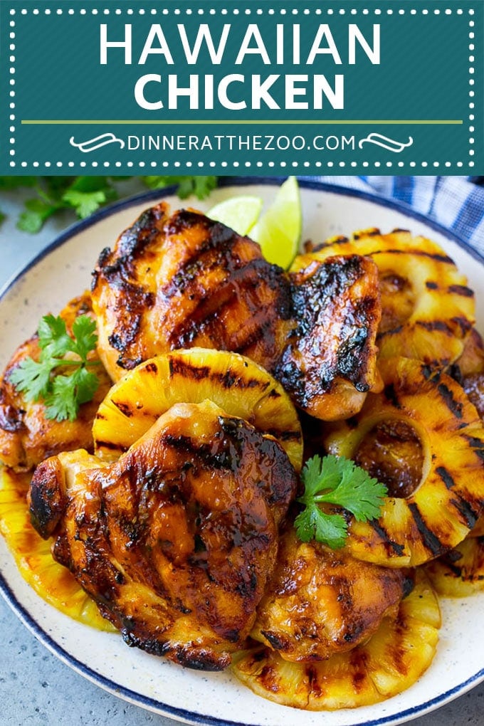 Hawaiian Chicken Recipe | Grilled Chicken | Pineapple Chicken #chicken #grilling #dinner #pineapple #ezlod