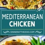 Mediterranean Chicken Recipe | One Pot Chicken #chicken #pasta #healthy #onepot #dinner #ezlod