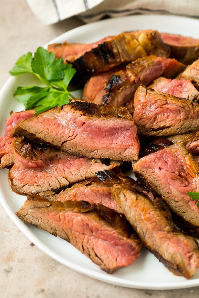 Flank Steak Marinade Recipe | Marinated Flank Steak | Marinated Steak | Steak Marinade #steak #beef #grilling #marinade #dinner #ezlod Flank steak marinade flavored meat that's been thinly sliced.