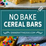 Cereal Bars Recipe | No Bake Bars | Peanut Butter Bars #cereal #breakfast #mealprep #peanutbutter #oatmeal #ezlod