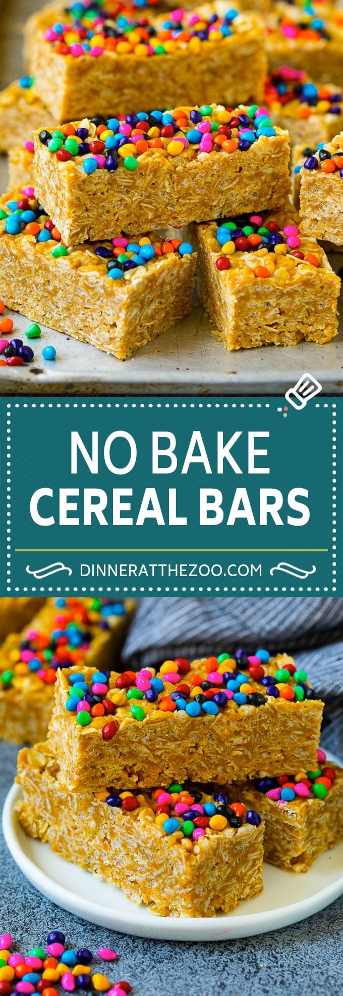 Cereal Bars Recipe | No Bake Bars | Peanut Butter Bars #cereal #breakfast #mealprep #peanutbutter #oatmeal #ezlod