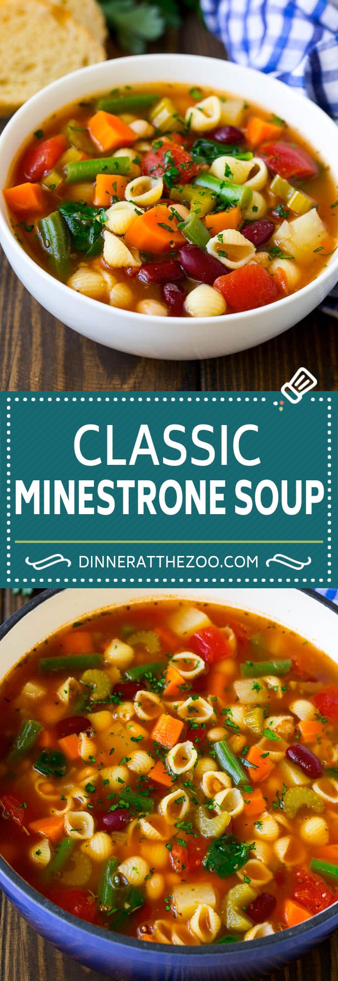 Minestrone Soup Recipe | Vegetable Soup | Vegetarian Soup #soup #minestrone #vegetables #vegetarian #onepotmeal #dinner #ezlod