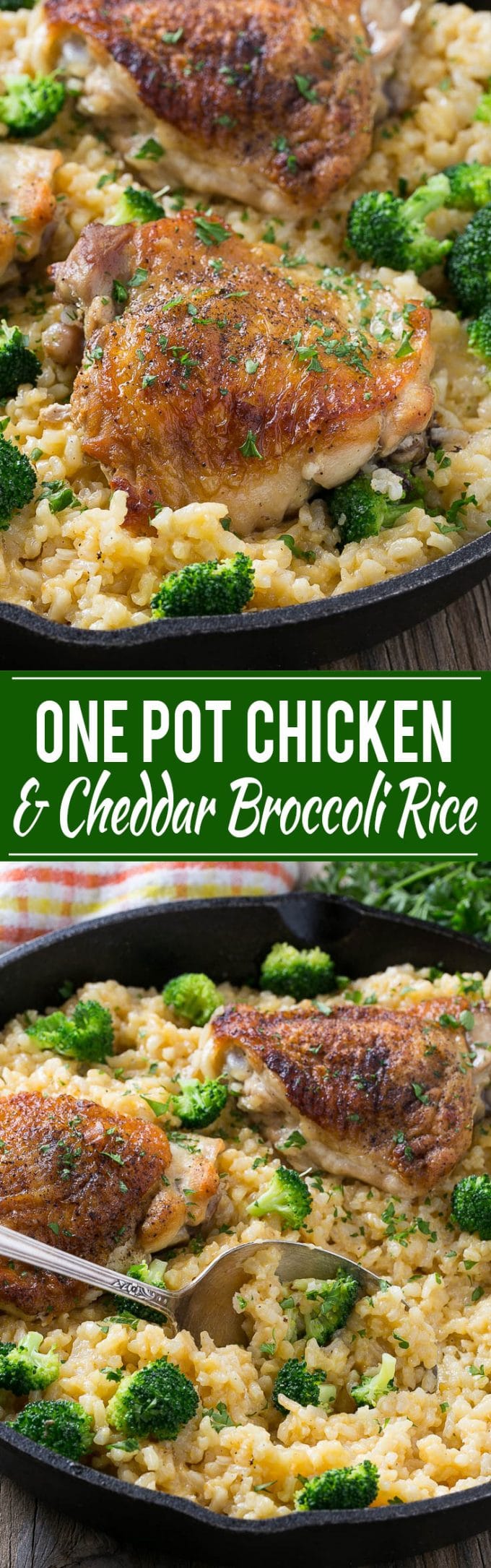 Chicken Broccoli and Rice Casserole Recipe | One Pot Chicken and Rice #chicken #rice #broccoli #casserole #dinner #ezlod #glutenfree