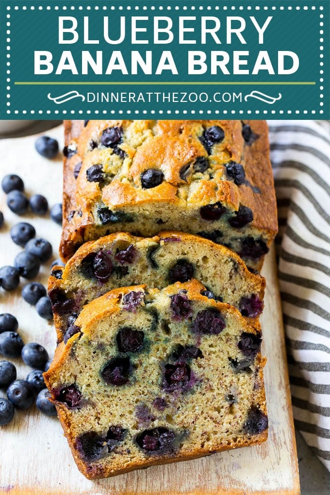 Blueberry Banana Bread | Easy Banana Bread | Homemade Banana Bread Recipe #blueberry #banana #bread #baking #sweets #ezlod