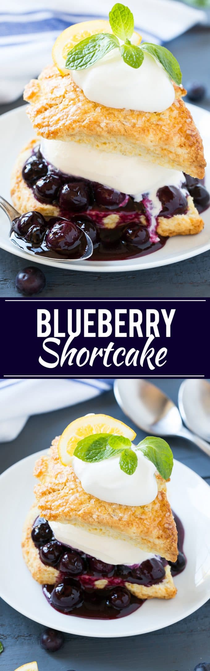 Blueberry Shortcake Recipe | Blueberry Sauce | Blueberry Dessert  #blueberries #dessert #icecream #sweets #ezlod
