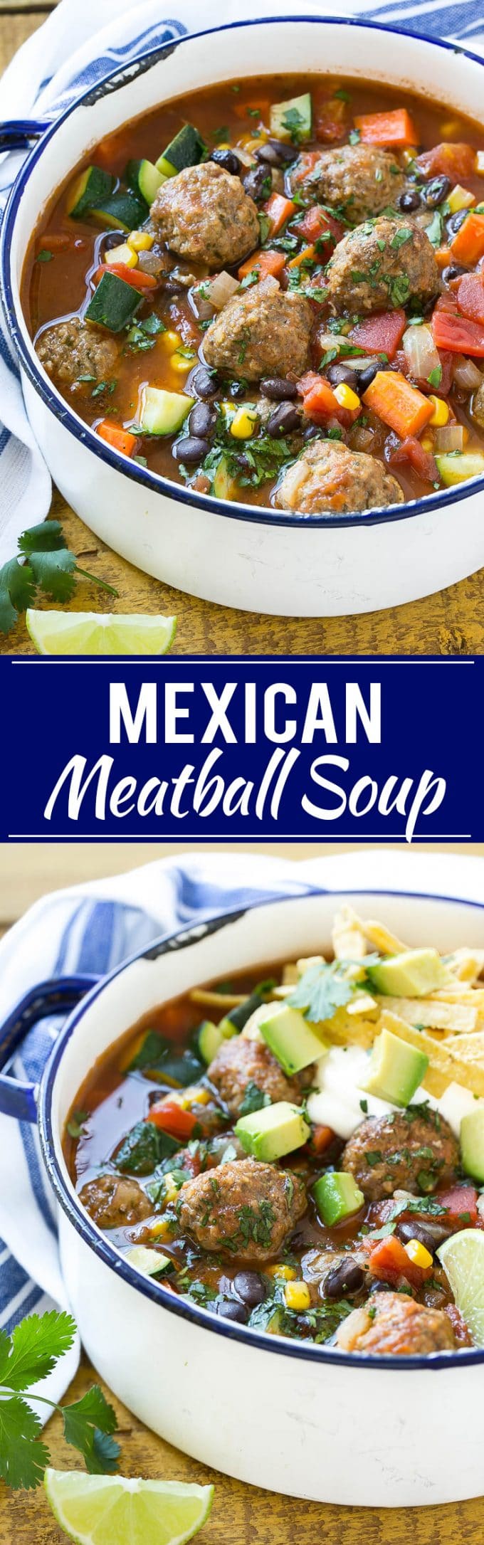 Mexican Meatball Soup | Meatball Soup | Mexican Soup #soup #meatballs #mexicanfood #dinner #ezlod