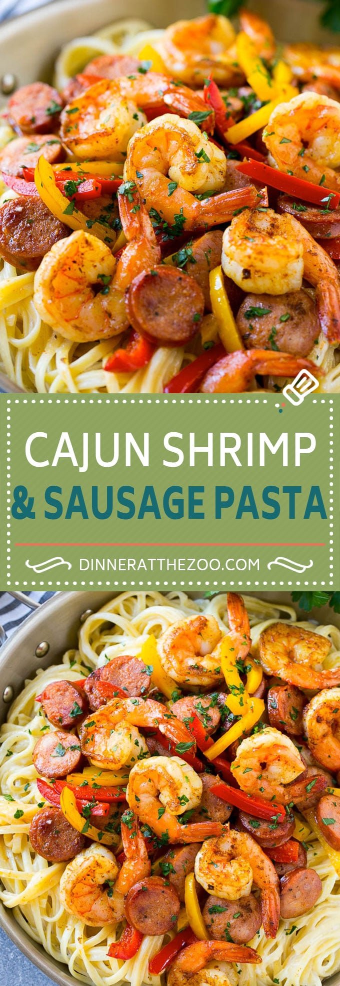Cajun Shrimp and Sausage Pasta Recipe | Cajun Shrimp Pasta | Shrimp Pasta Recipe | Sausage Pasta Recipe #pasta #shrimp #sausage #cajun #shrimppasta #dinner #ezlod