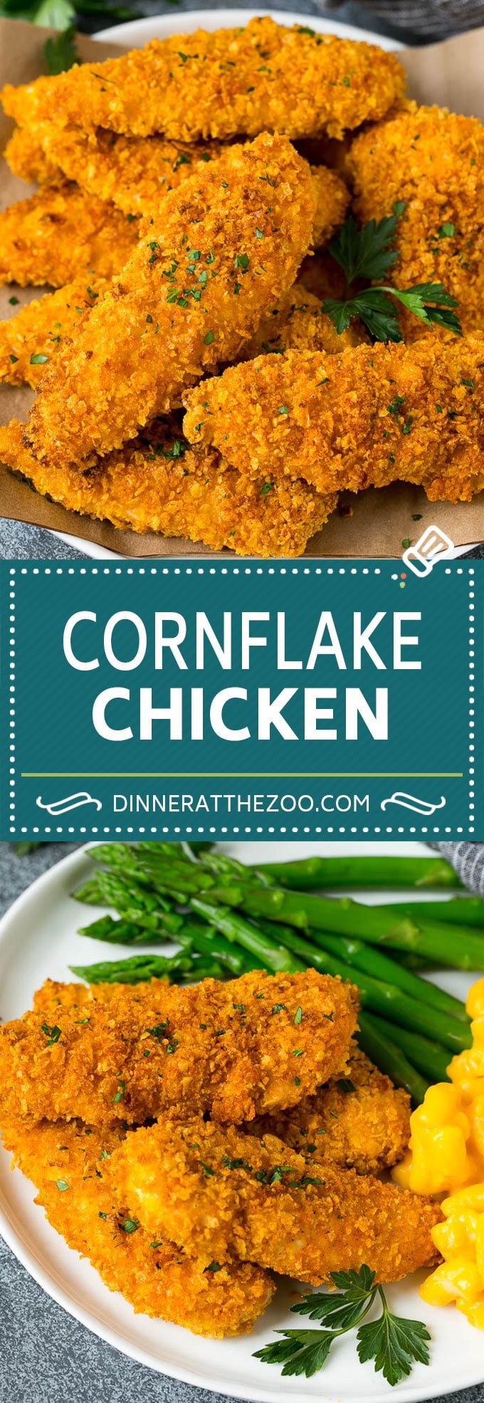 Cornflake Chicken Recipe | Chicken Fingers #chicken #dinner #ezlod