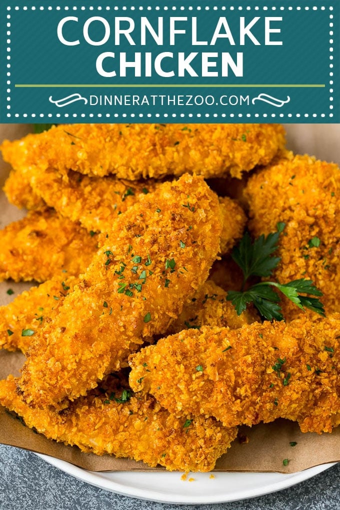 Cornflake Chicken Recipe | Chicken Fingers #chicken #dinner #ezlod