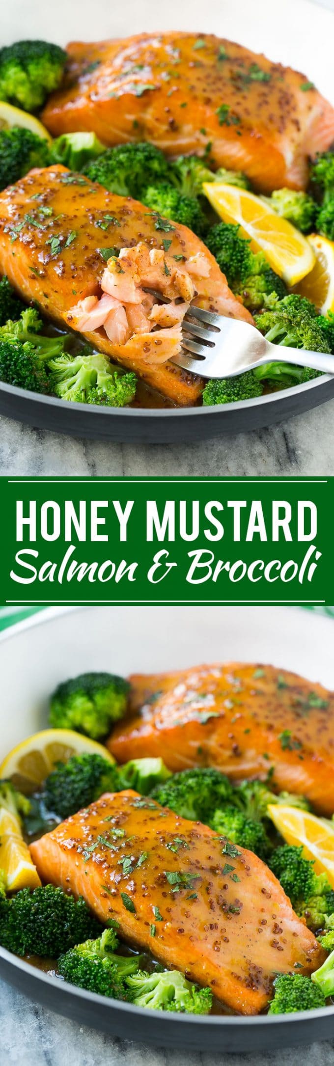 Honey Mustard Salmon Recipe | Salmon and Broccoli | Seared Salmon | One Pot Meal #onepotmeal #salmon #broccoli #dinner #ezlod