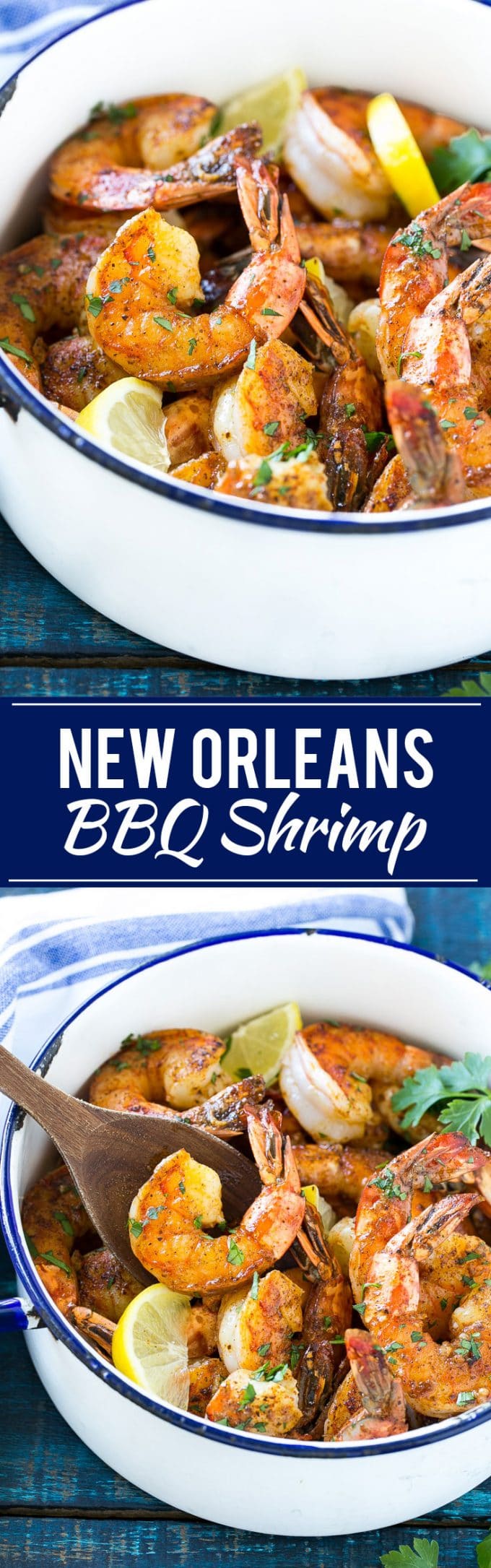 New Orleans BBQ Shrimp Recipe | Easy Shrimp Recipe | New Orleans Shrimp #shrimp #seafood #dinner #appetizer #ezlod