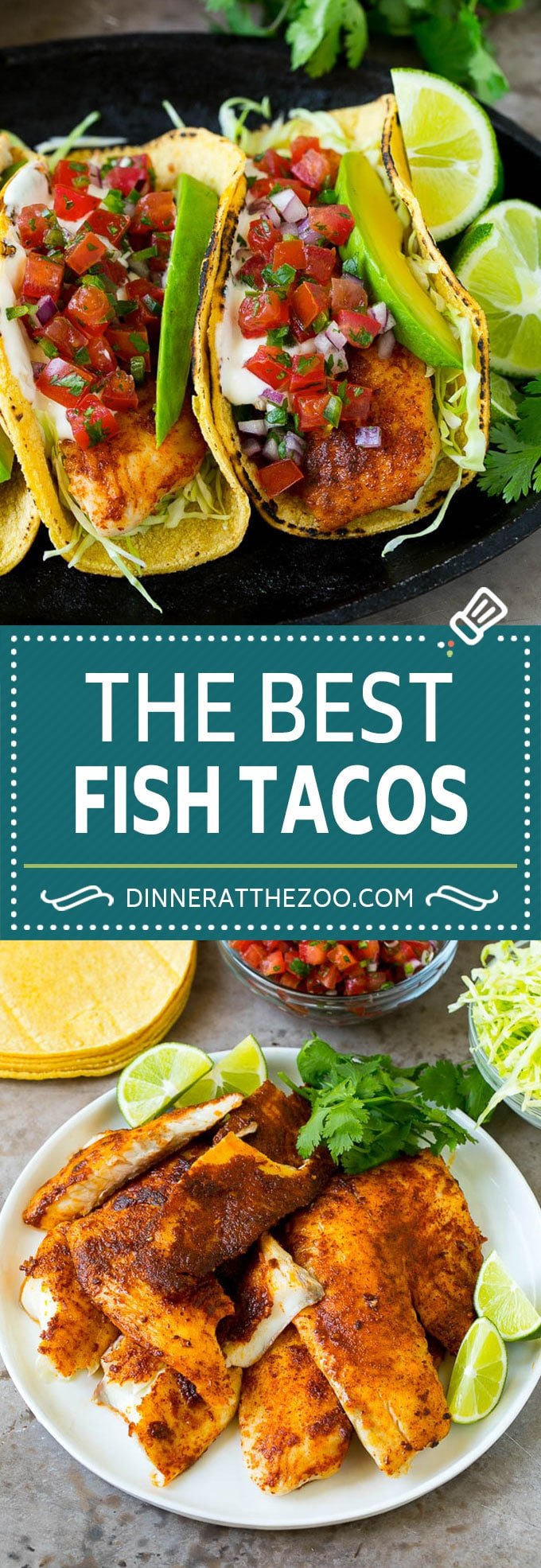 Fish Tacos Recipe | Tilapia Fish Tacos #tacos #fish #tacotuesdady #avocado #dinner #ezlod