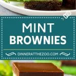Mint Brownies Recipe | Layered Brownies | Frosted Brownies #brownies #chocolate #frosting #mint #dessert #ezlod