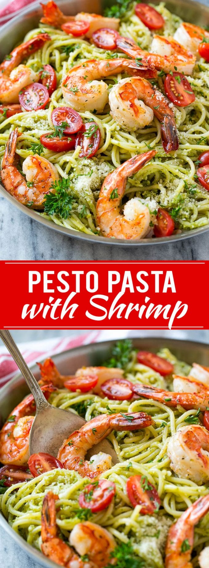 Shrimp Pesto Pasta Recipe | Shrimp Pasta | Pesto Pasta | Easy Shrimp Recipe #shrimp #pasta #pesto #tomato #dinner #ezlod