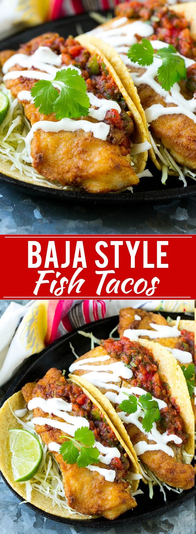 Baja Fish Tacos Recipe | Fried Fish Tacos | Crispy Fish Tacos | Easy Fish Tacos Recipe #fish #tacos #dinner #ezlod