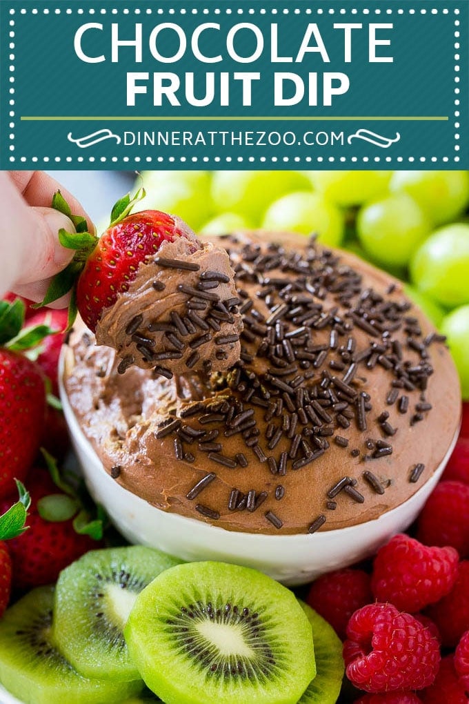 Chocolate Fruit Dip Recipe | Chocolate Dip | Dessert Dip #chocolate #dip #fruit #dessert #glutenfree #ezlod