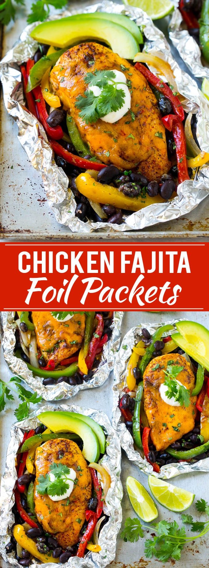 Chicken Fajita Foil Packet Recipe | Chicken Fajita Recipe | Foil Pack Recipe | Mexican Chicken #fajita #chickenfajita #foilpacket #dinner #ezlod