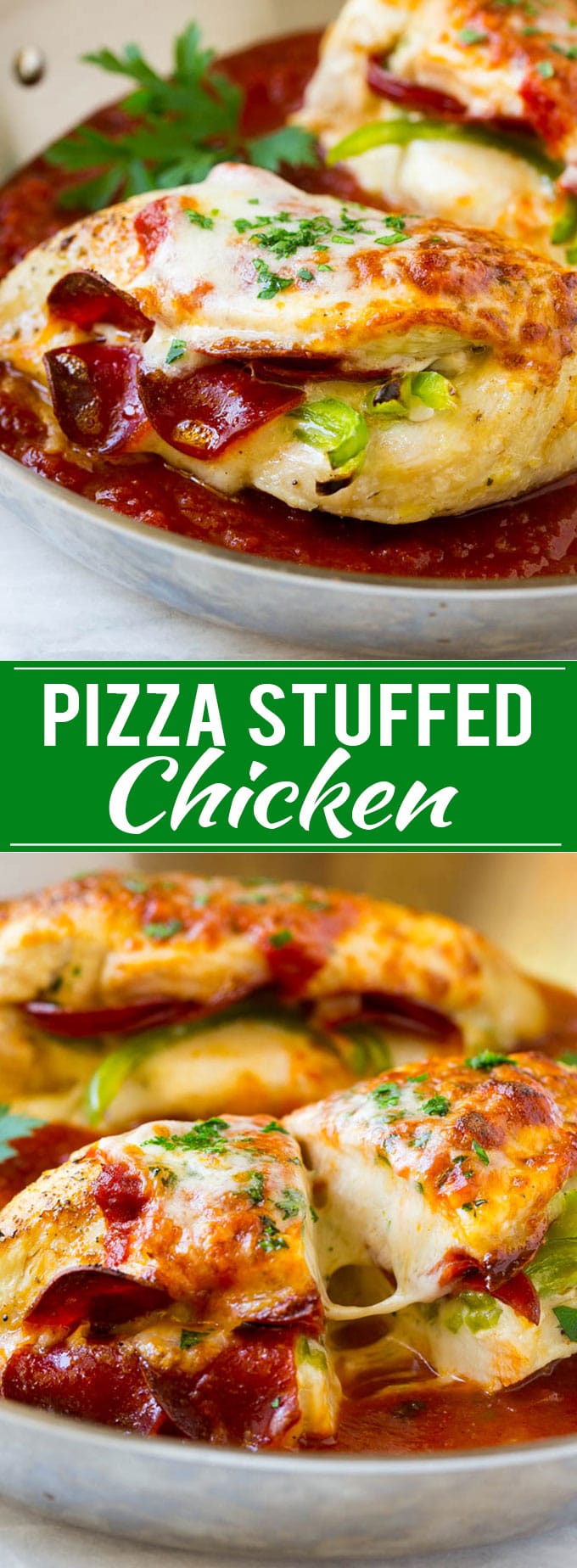 Pizza Stuffed Chicken Recipe | Stuffed Chicken Breast | Baked Chicken Breast | Easy Chicken Recipe #chicken #pizza #stuffedchicken #chickenbreast #dinner #ezlod