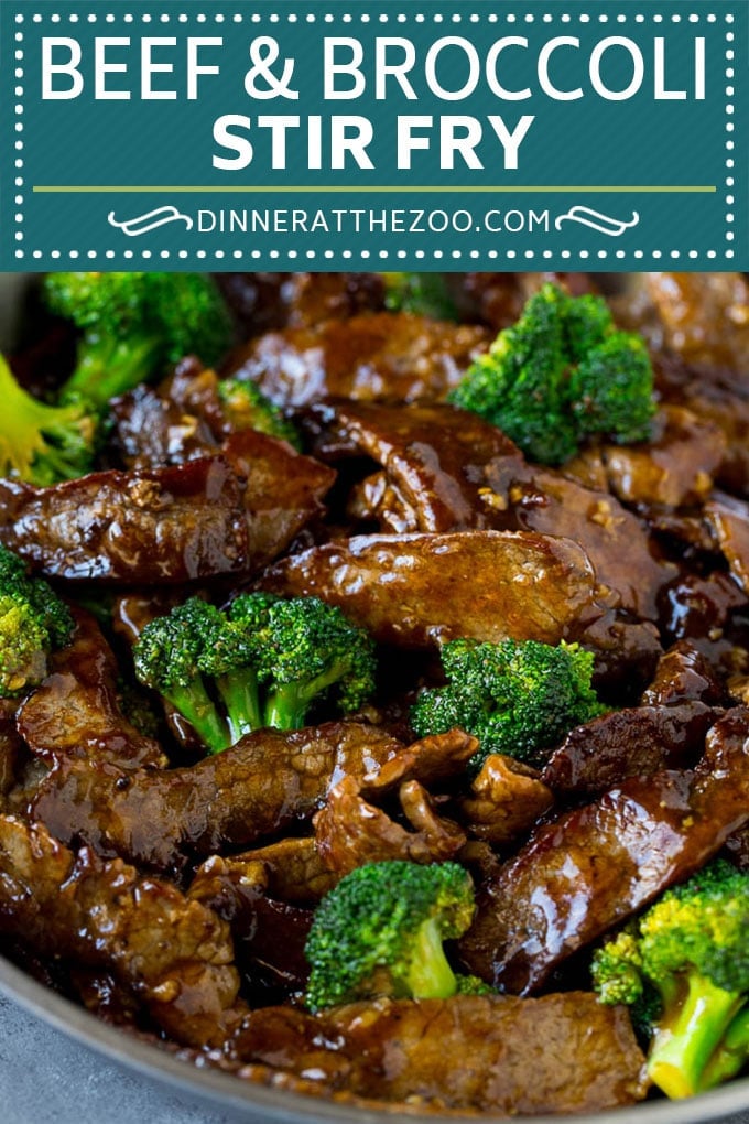 Beef and Broccoli Stir Fry Recipe #beef #broccoli #stirfry #healthy #dinner #ezlod