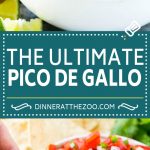 Pico de Gallo Recipe | Homemade Salsa Recipe | Salsa Fresca Recipe #salsa #salsafresca #picodegallo #snack #appetizer #ezlod