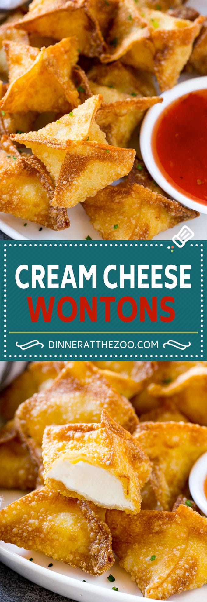 Cream Cheese Wontons Recipe | Cream Cheese Rangoon | Wonton Appetizer #creamcheese #cheese #wontons #appetizer #ezlod