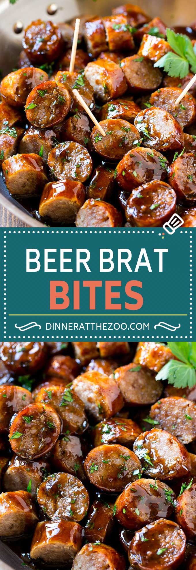 Beer Brat Bites Recipe | Sausage Appetizer | Bratwurst Recipe #sausage #bratwurst #appetizer #beer #ezlod