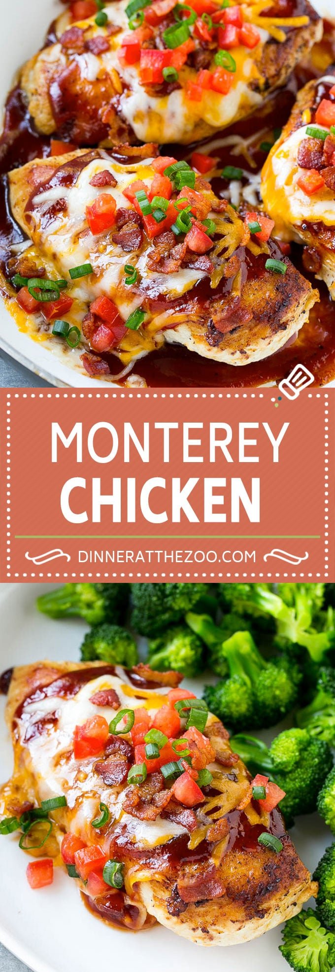 Monterey Chicken Recipe | Chili's Copycat Monterey Chicken | Barbecue Chicken Recipe | Easy Chicken Recipe #chicken #bacon #bbq #cheese #dinner #ezlod