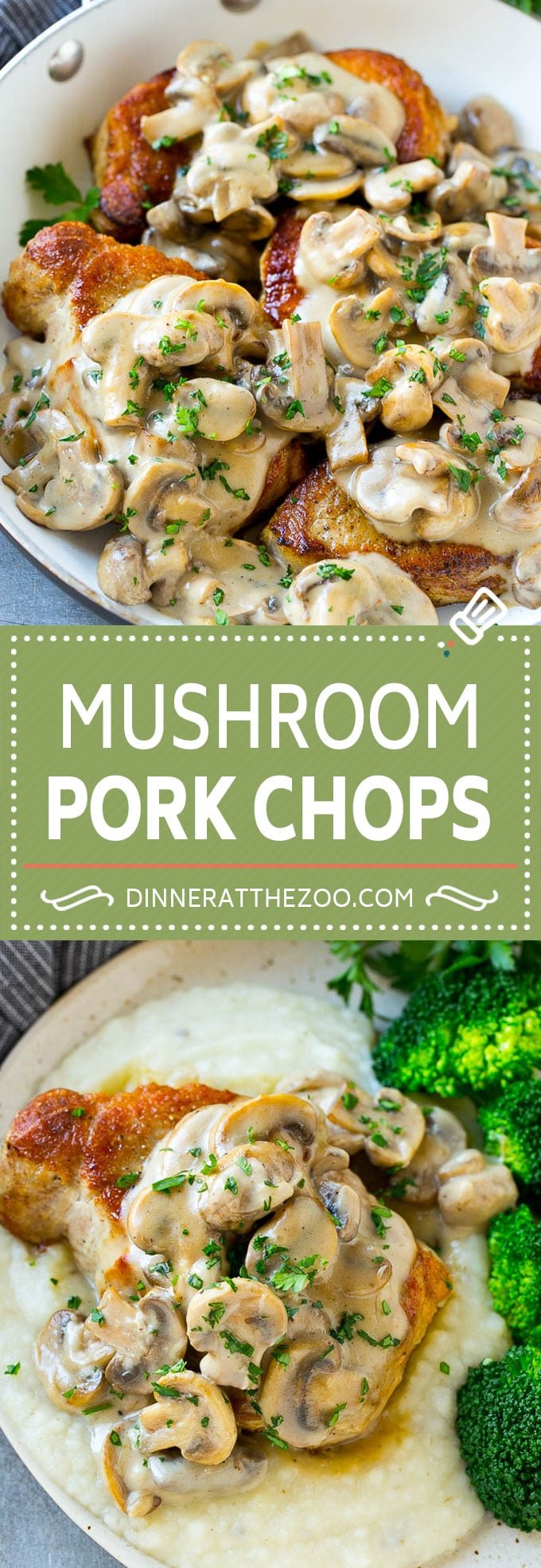 Mushroom Pork Chops Recipe | Boneless Pork Chop Recipe | Pork Chops with Mushroom Sauce #pork #porkchops #mushrooms #dinner #ezlod