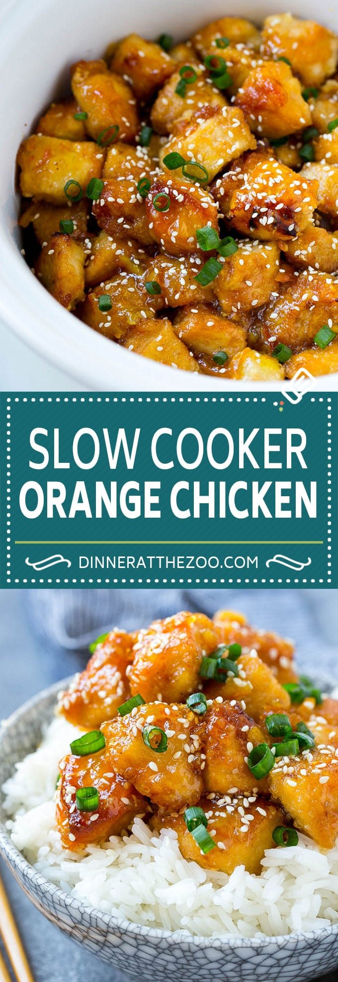 Slow Cooker Orange Chicken Recipe | Copycat Orange Chicken | Crock Pot Orange Chicken | Slow Cooker Chicken Recipe #orange #chicken #orangechicken #slowcooker #crockpot #dinner #ezlod