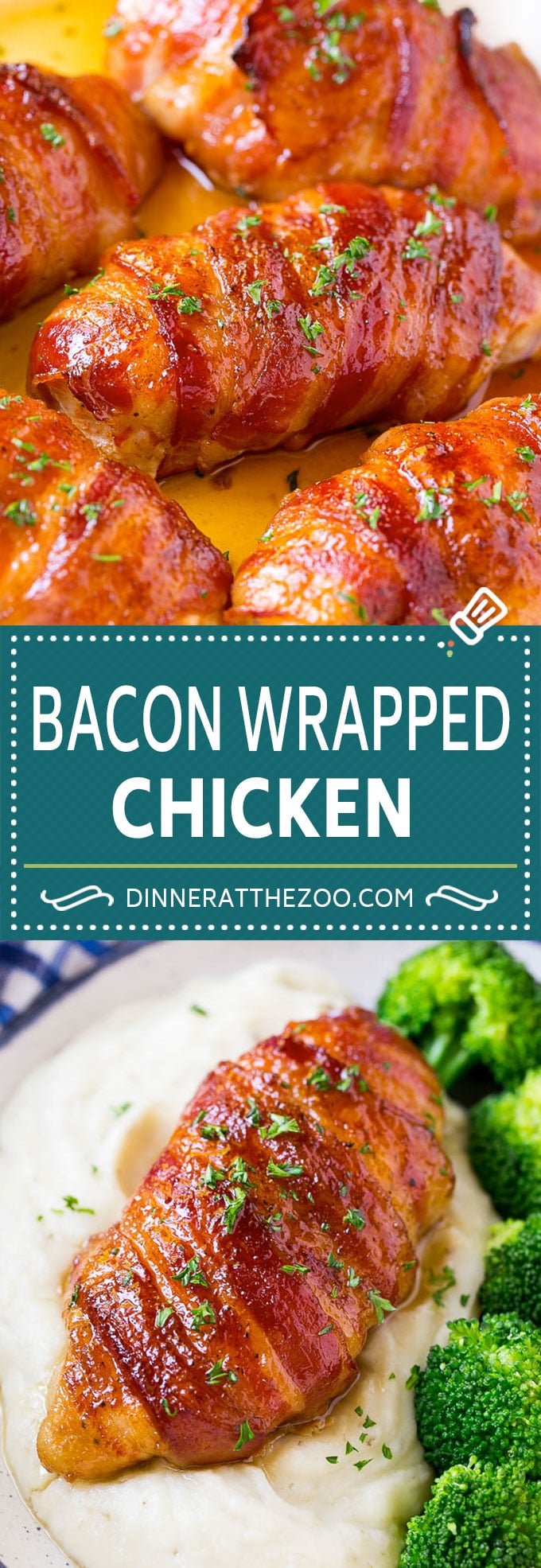 Bacon Wrapped Chicken Recipe | Bacon Wrapped Chicken Breast | Baked Bacon Wrapped Chicken | Bacon Brown Sugar Chicken #bacon #chicken #dinner #ezlod