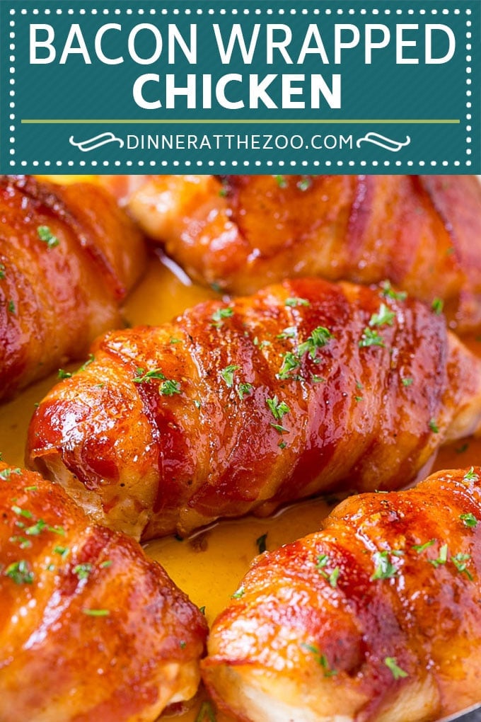 Bacon Wrapped Chicken Recipe | Bacon Wrapped Chicken Breast | Baked Bacon Wrapped Chicken | Bacon Brown Sugar Chicken #bacon #chicken #dinner #ezlod