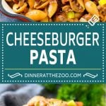 Cheeseburger Pasta | Hamburger Pasta | Ground Beef Pasta #cheeseburger #bacon #pasta #ezlod