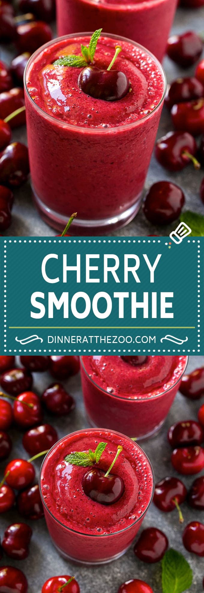 Cherry Smoothie Recipe | Healthy Smoothie | Easy Smoothie #cherry #smoothie #drink #ezlod