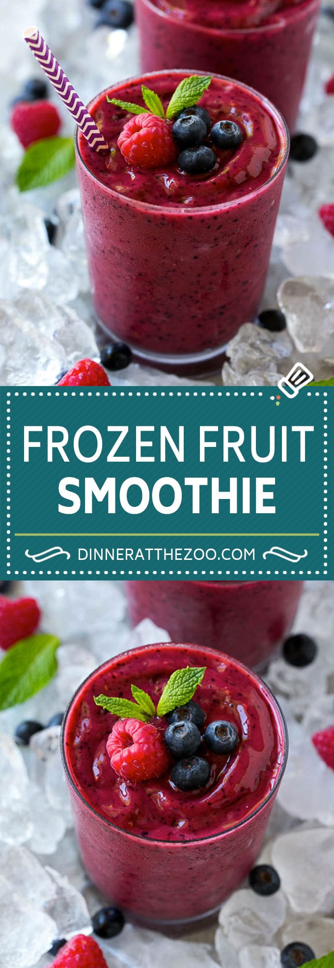 Frozen Fruit Smoothie | Berry Smoothie | Healthy Smoothie #fruit #smoothie #drink #ezlod