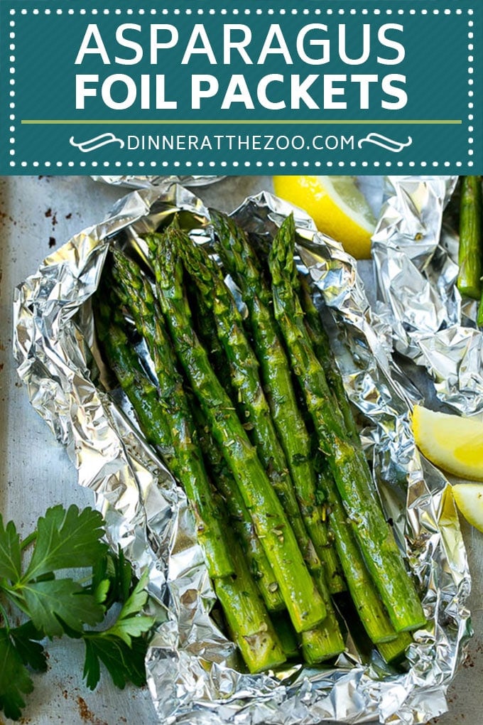 Grilled Asparagus in Foil Recipe | Foil Packet Recipe | Asparagus Foil Pack | Asparagus Recipe #grilling #asparagus #ezlod