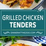 Grilled Chicken Tenders Recipe | Marinated Chicken | Lemon Garlic Chicken | Grilled Chicken #grilling #chicken #healthy #ezlod