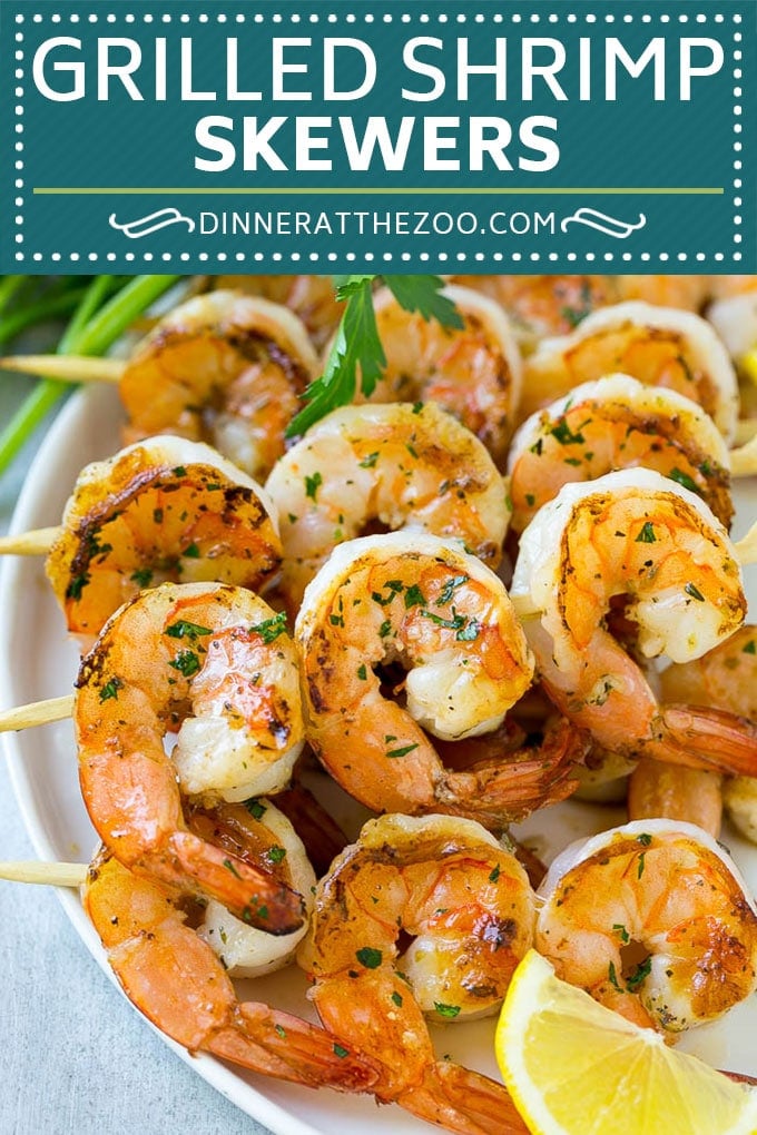 Grilled Shrimp Skewers Recipe | Shrimp Kabobs | Marinated Shrimp | Lemon Shrimp | Garlic Shrimp #shrimp #grilling #seafood #ezlod