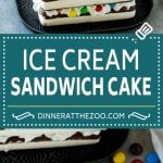 Ice Cream Sandwich Cake Recipe | Ice Cream Cake | Frozen Cake Recipe | No Bake Ice Cream Cake #icecream #cake #dessert #chocolate #ezlod