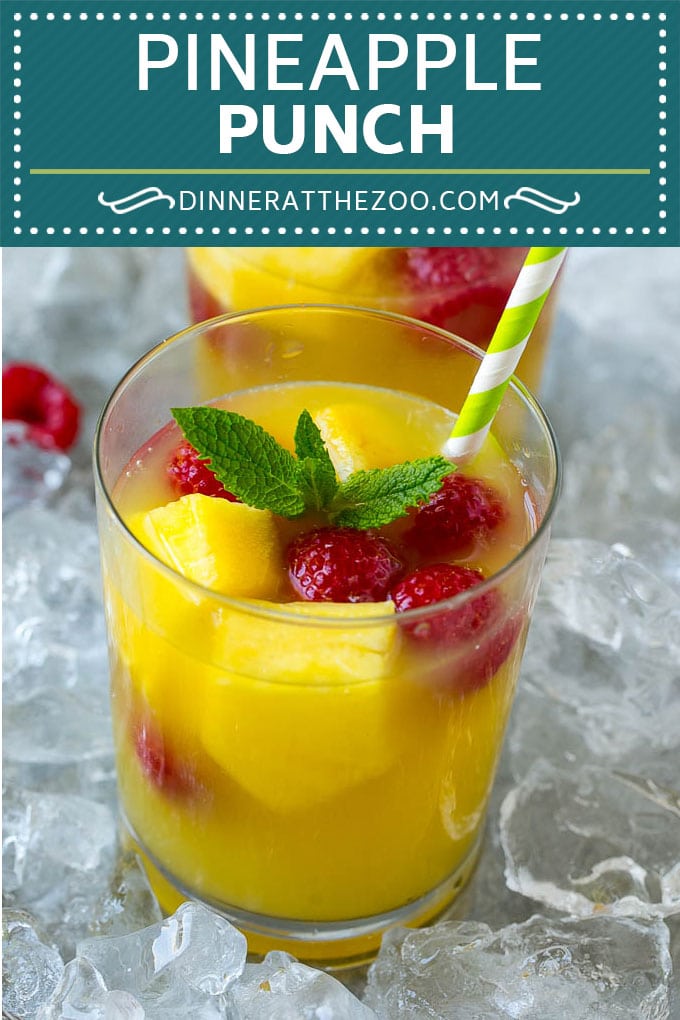 Pineapple Punch Recipe | Sparkling Punch | Fruit Punch | Pineapple Drink #pineapple #drink #ezlod