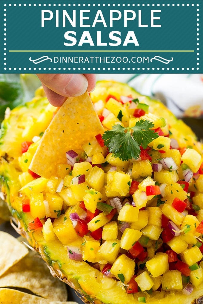Pineapple Salsa Recipe | Fruit Salsa | Pineapple Recipe #pineapple #salsa #ezlod