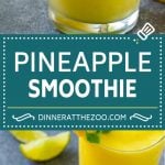 Pineapple Smoothie Recipe | Healthy Smoothie Recipe | Pineapple Recipe #pineapple #smoothie #drink #ezlod