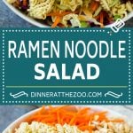 Ramen Noodle Salad Recipe | Oriental Salad | Asian Salad | Ramen Noodle Cabbage Salad #ramennoodles #salad #cabbagesalad #salad #ezlod