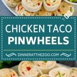 Taco Pinwheels Recipe | Pinwheel Sandwiches | Pinwheel Appetizer #sandwich #appetizer #taco #chicken #ezlod