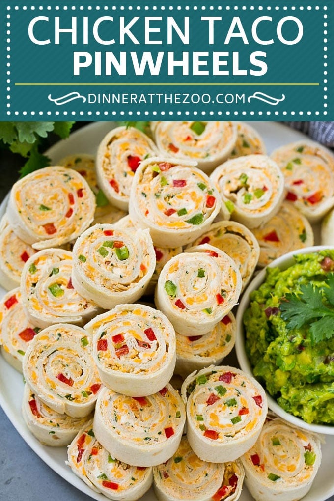 Taco Pinwheels Recipe | Pinwheel Sandwiches | Pinwheel Appetizer #sandwich #appetizer #taco #chicken #ezlod