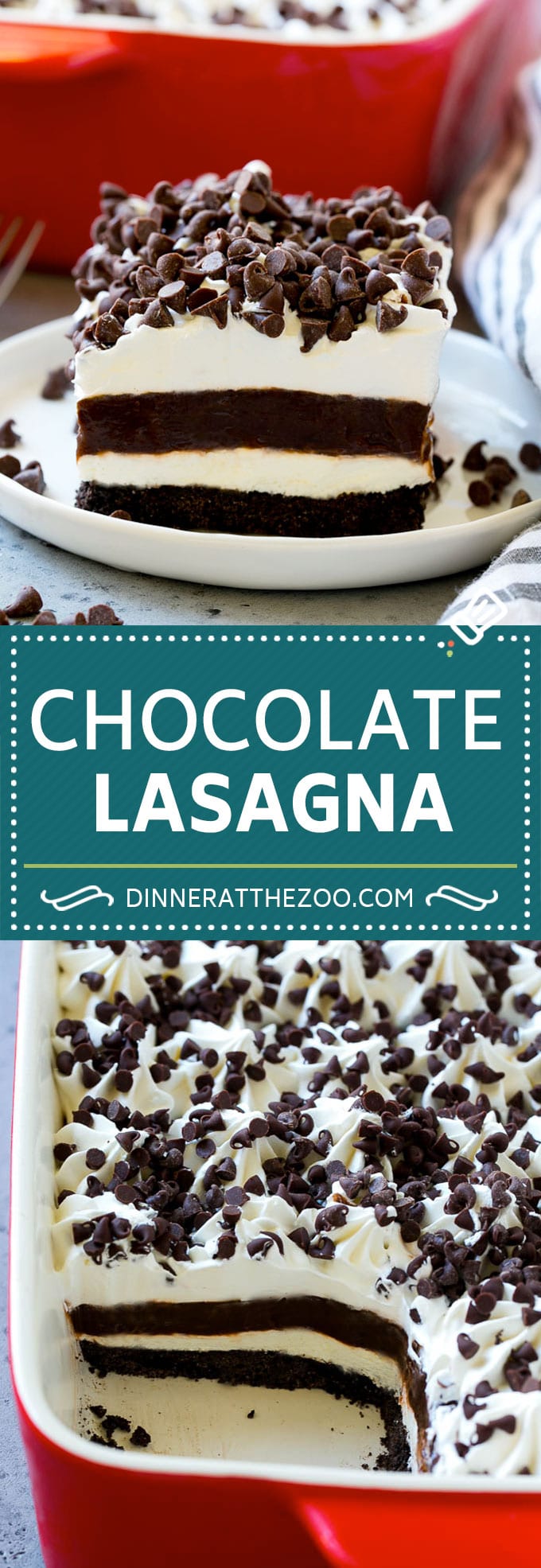 Chocolate Lasagna Recipe | No Bake Dessert | Chocolate Dessert #chocolate #dessert #nobake #sweets #ezlod