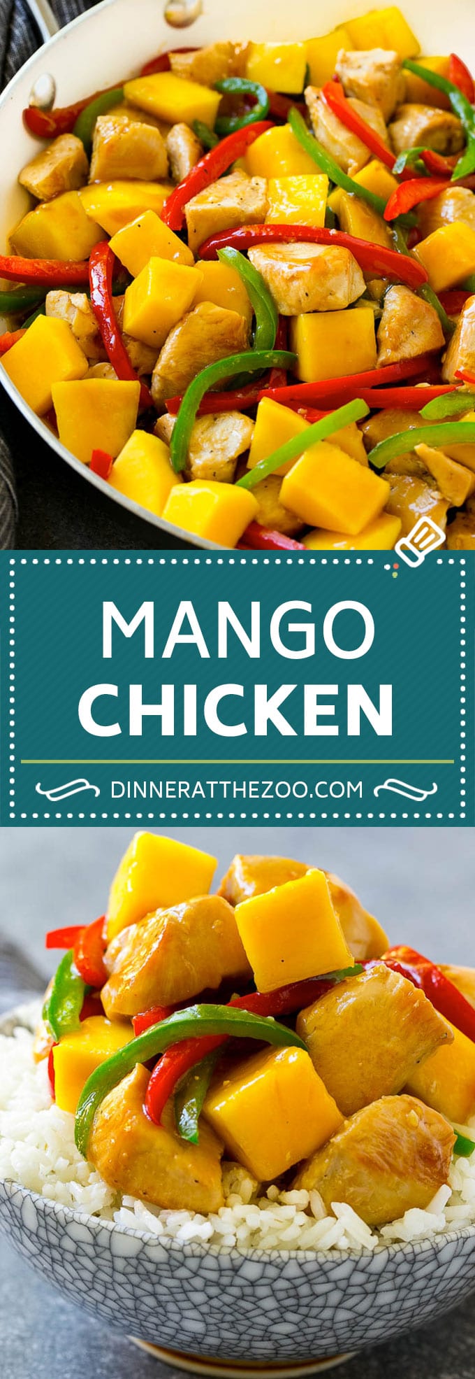 Mango Chicken Recipe | Chicken with Mango | Chicken Stir Fry #chicken #mango #stirfry #peppers #dinner #healthy #ezlod